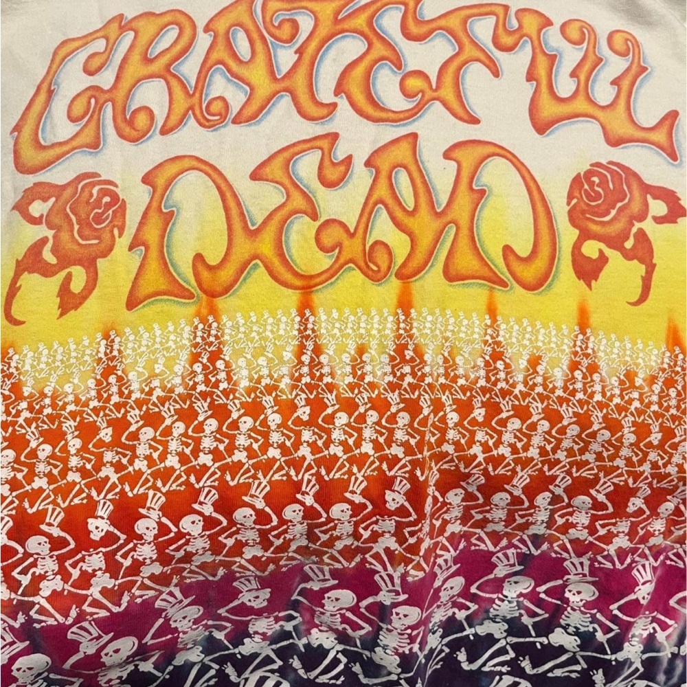 Grateful Dead-Dancing Skeletons 1992 L - Picture 3 of 8